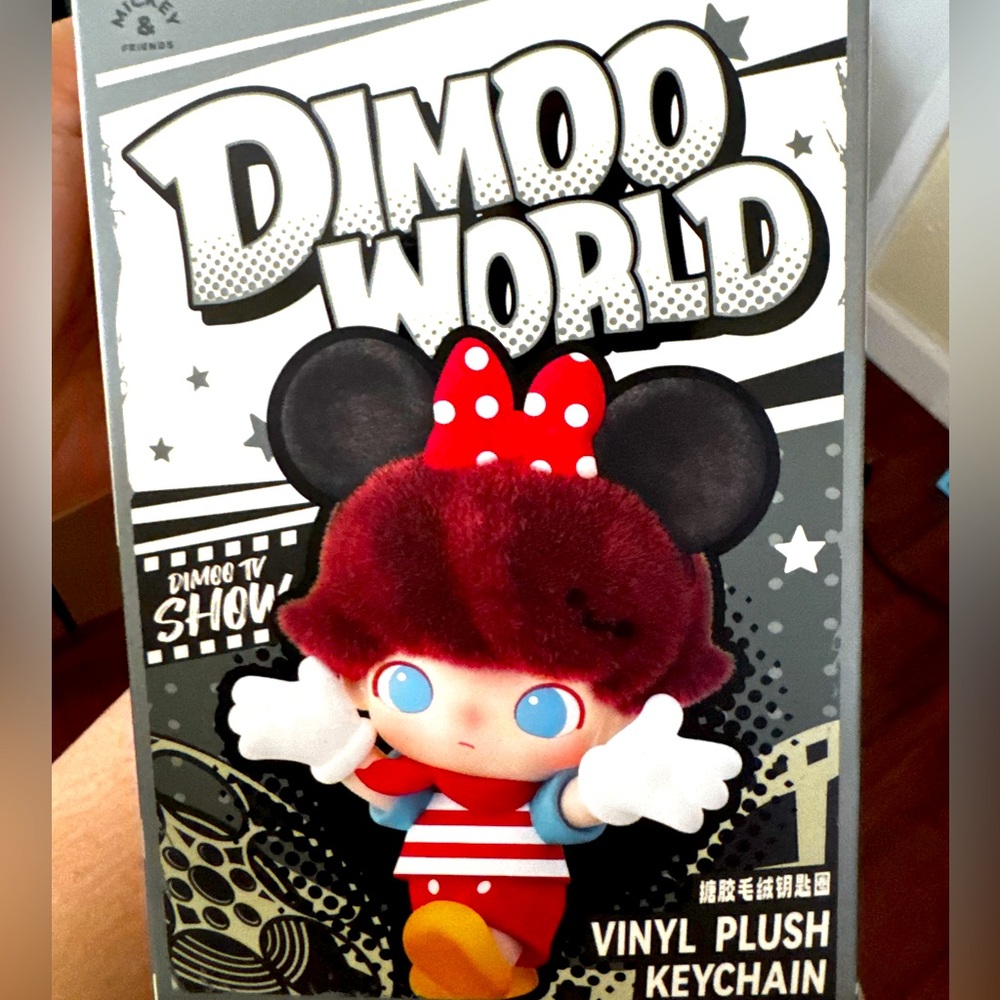 Dimoo World Vinyl Plush Keychain